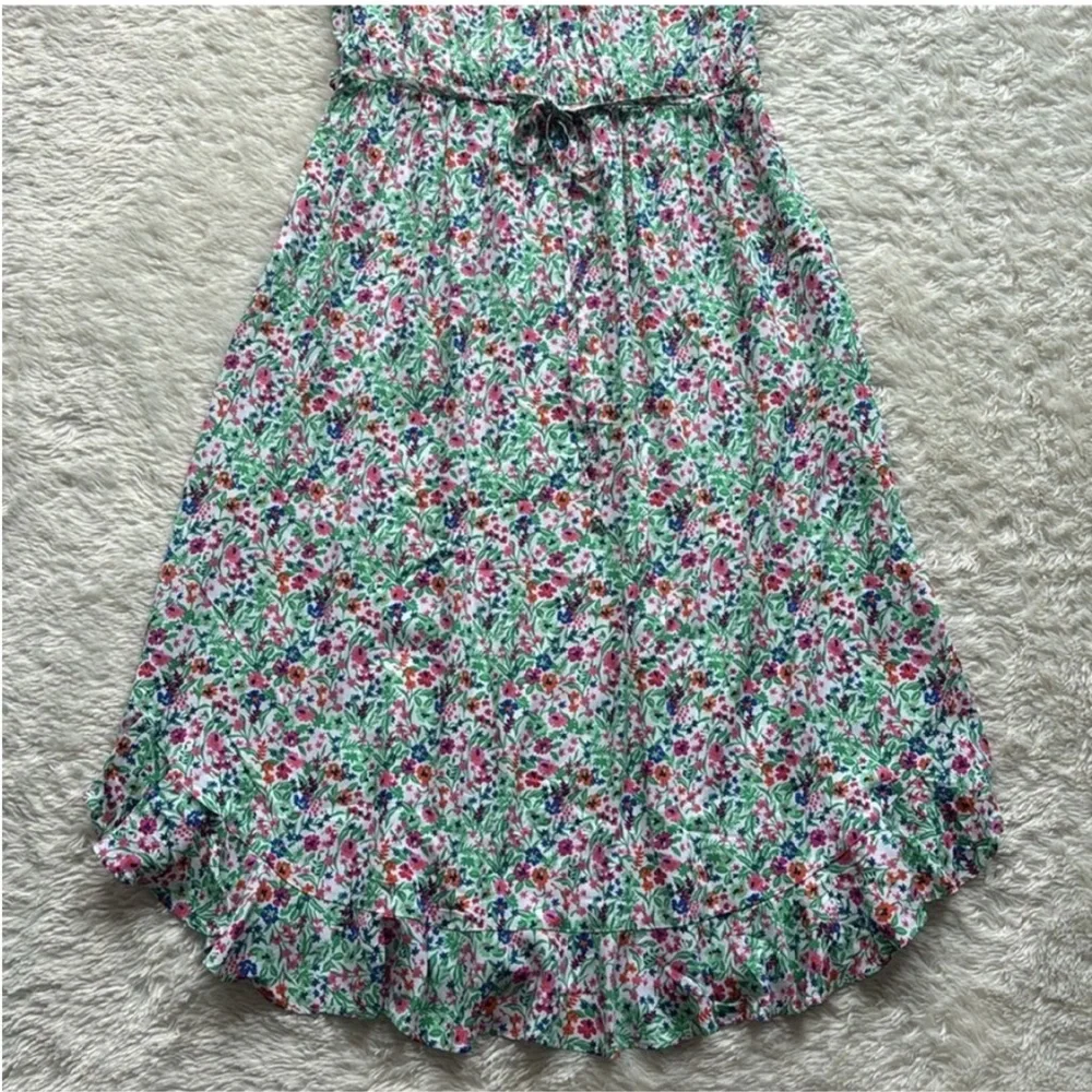 J. Crew Ruffle Floral Midi Dress - Picture 4 of 11